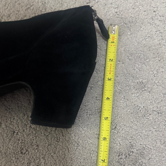 Gentle souls by Kenneth Cole Black Suede Ankle Boots - Picture 7 of 8